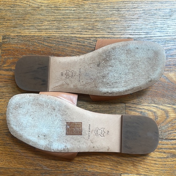 Barely Worn Tory Burch Ines Slides - Picture 4 of 6